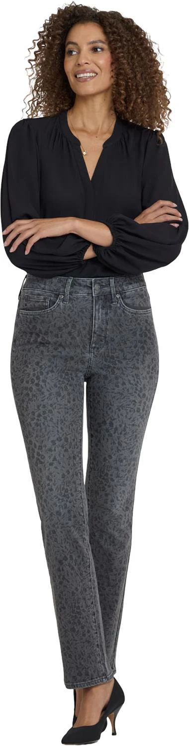 NYDJ - Womens Marilyn Straight Jeans - Image 3