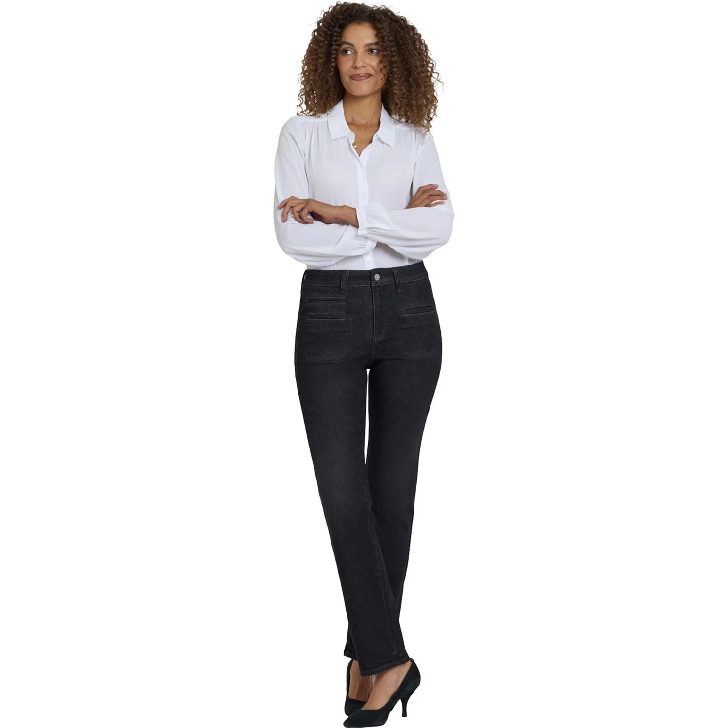 NYDJ - Womens Marilyn Straight Jeans