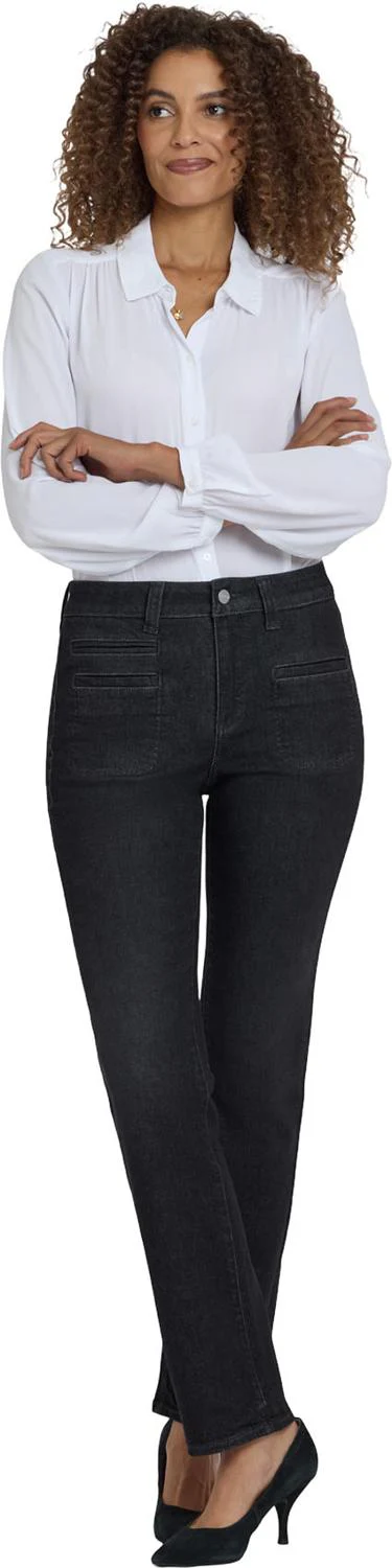 NYDJ - Womens Marilyn Straight Jeans - Image 2