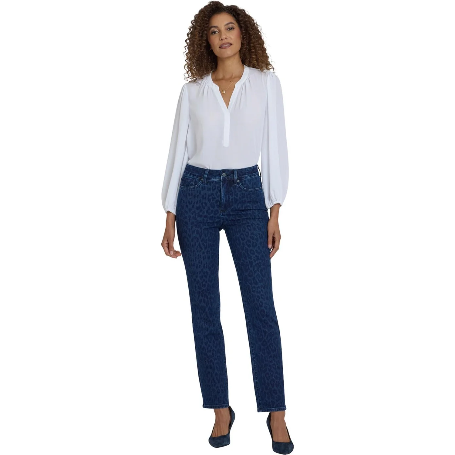 NYDJ - Womens Marilyn Straight Jeans