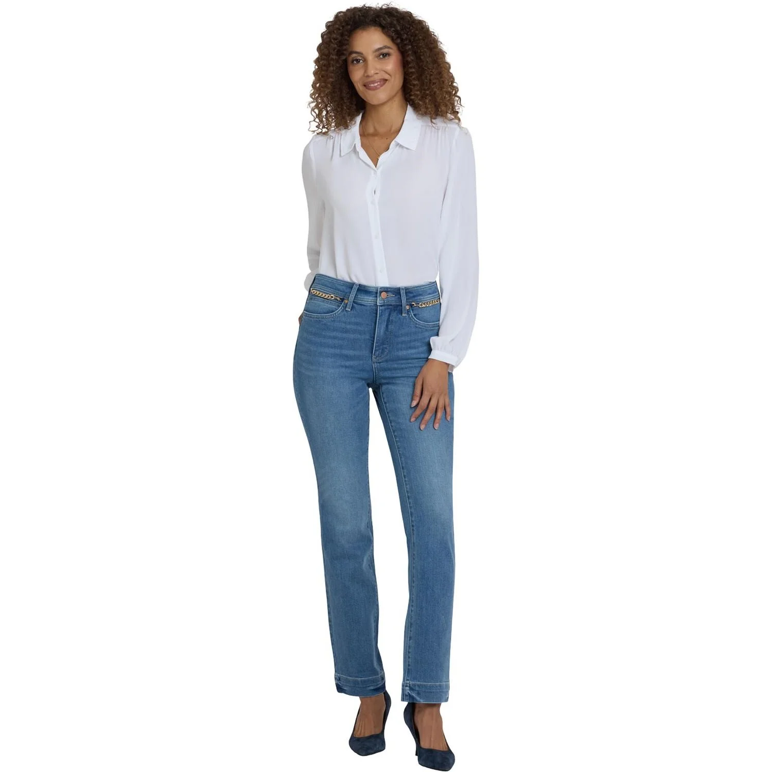 NYDJ - Womens Marilyn Straight Jeans