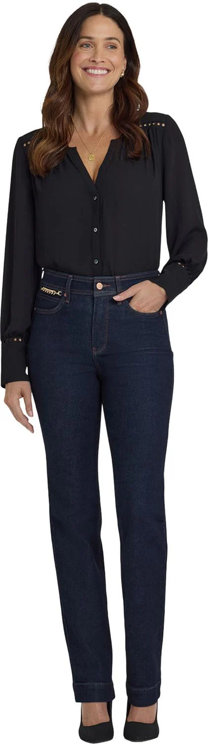 NYDJ - Womens Marilyn Straight Jeans - Image 4