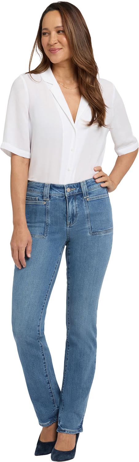 NYDJ - Womens Marilyn Straight Jeans - Image 3