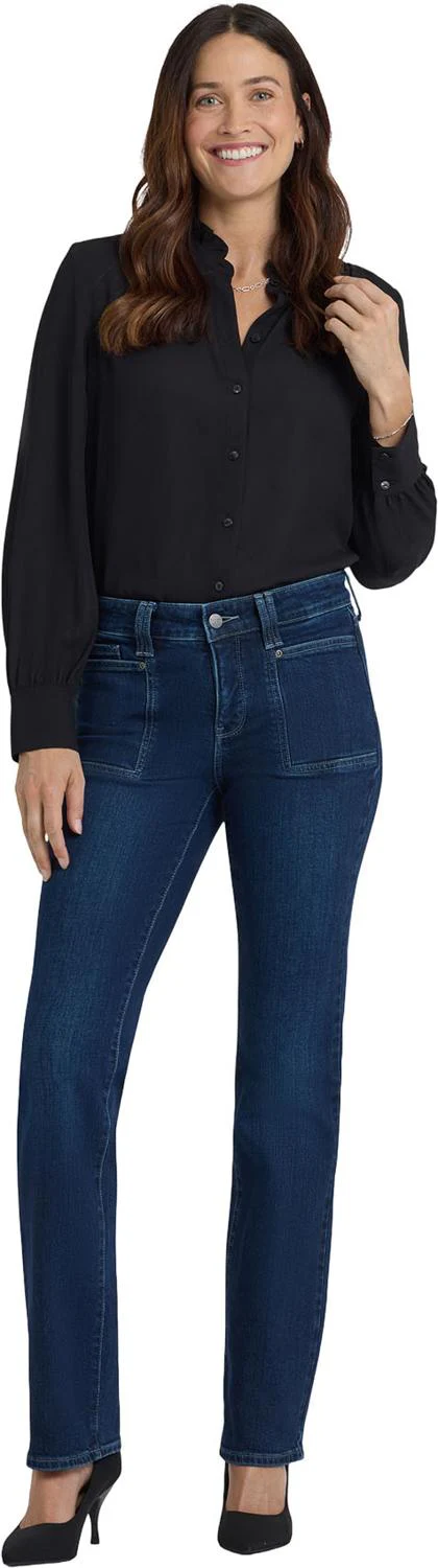 NYDJ - Womens Marilyn Straight Jeans - Image 4