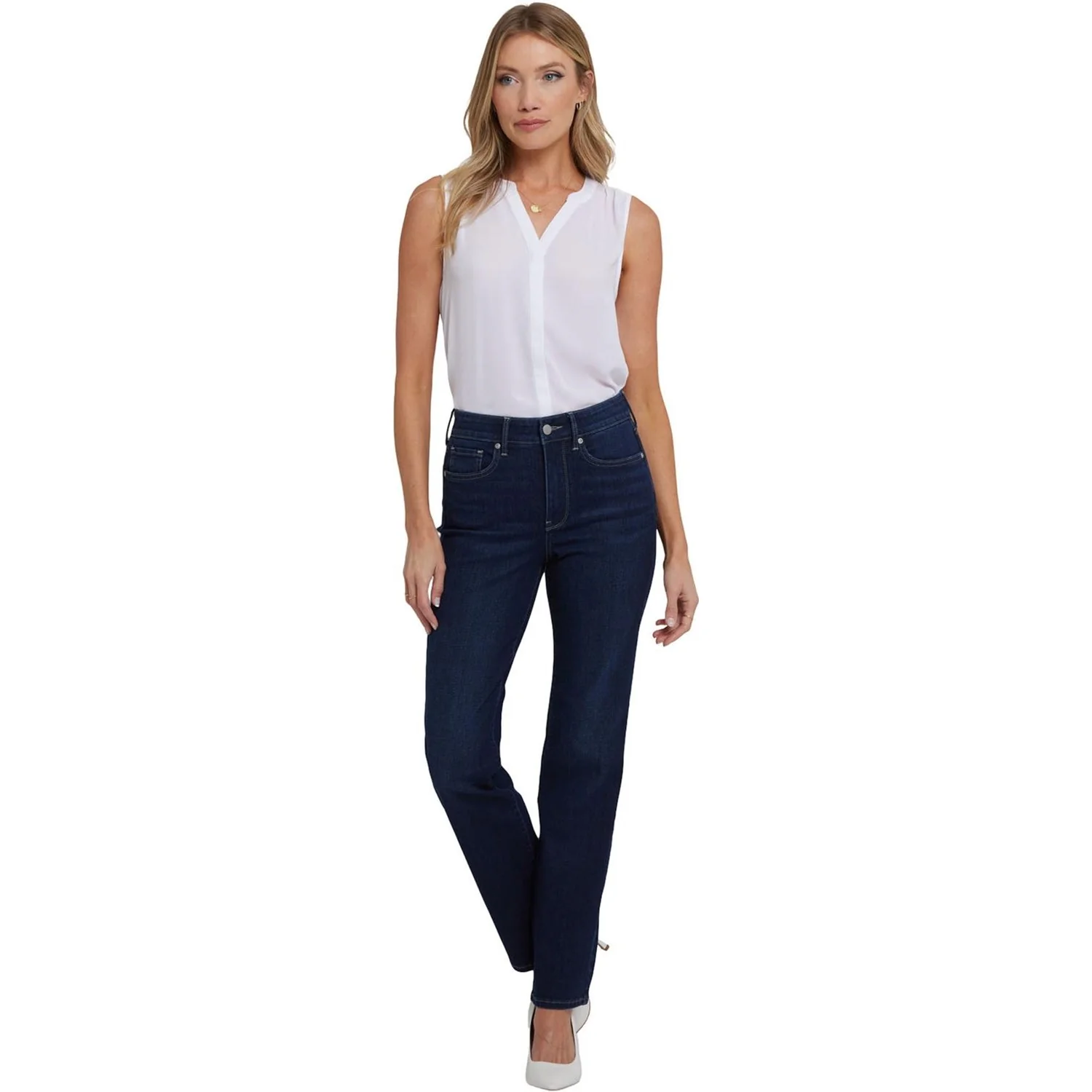NYDJ - Womens Marilyn Straight Jeans - Image 3
