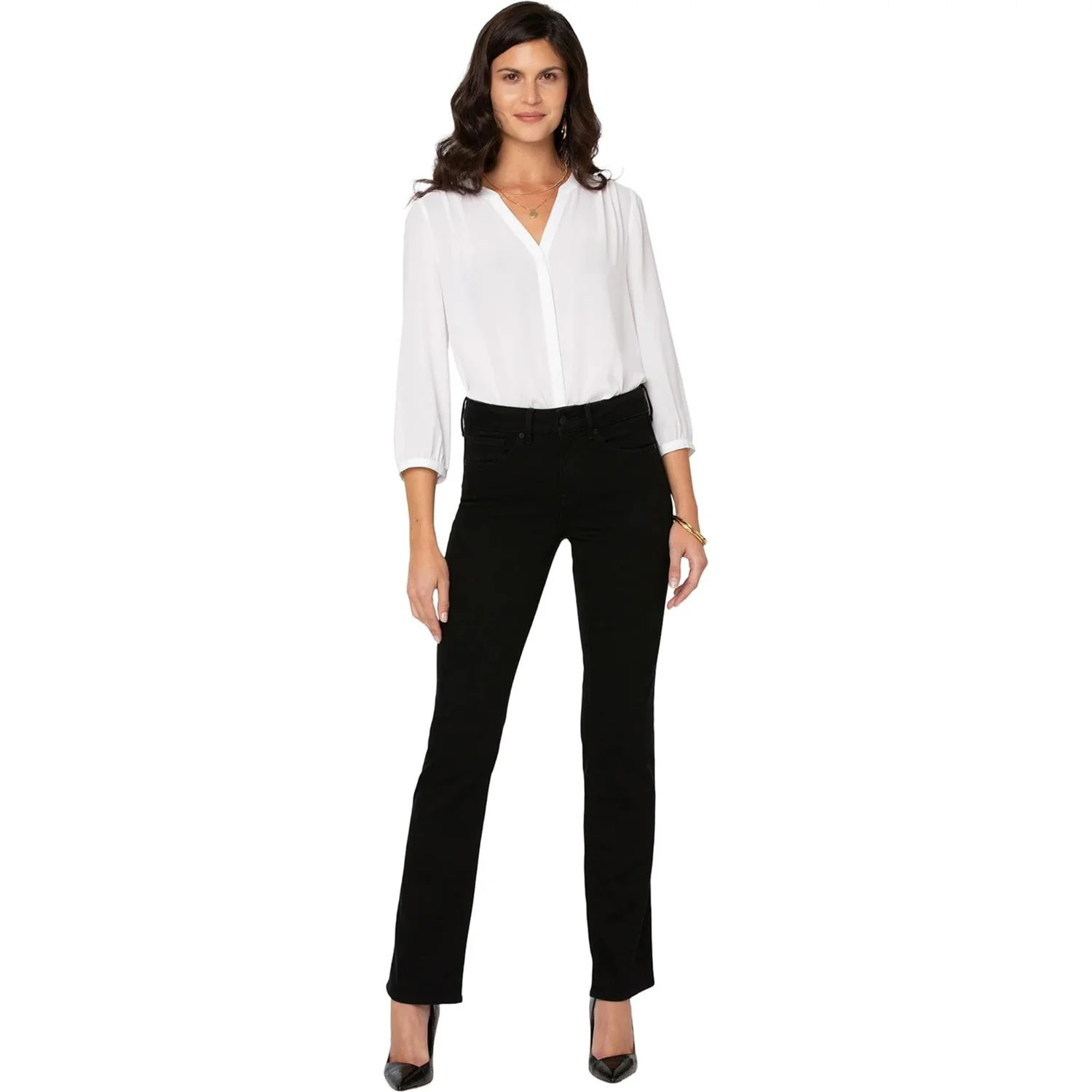 NYDJ - Womens Marilyn Straight Jeans