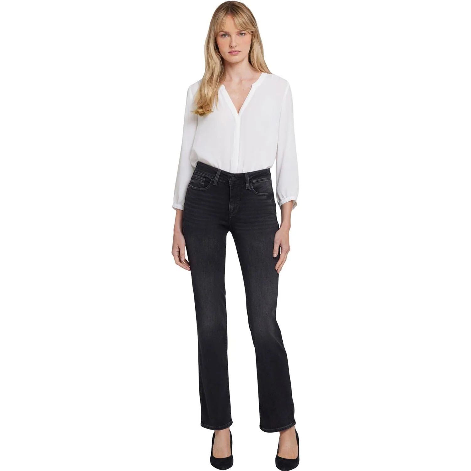 NYDJ - Womens Marilyn Straight Jeans - Image 2