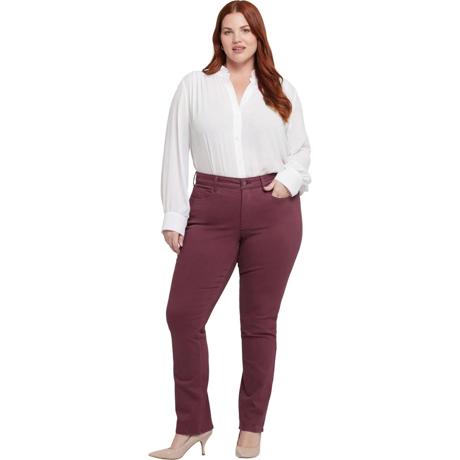 NYDJ - Womens Marilyn Straight Jeans