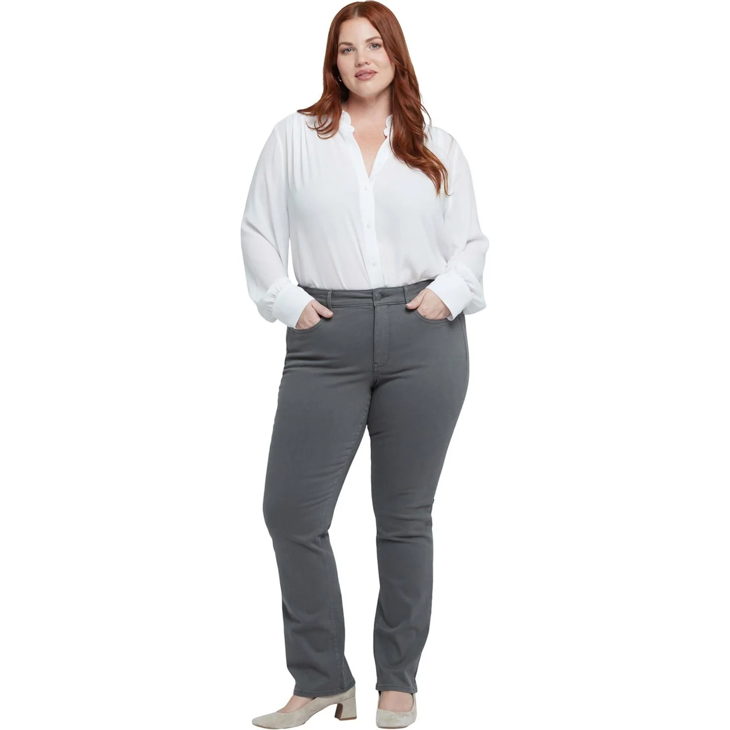 NYDJ - Womens Marilyn Straight Jeans - Image 3