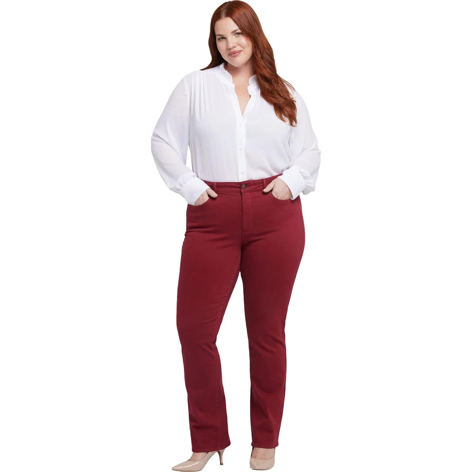 NYDJ - Womens Marilyn Straight Jeans - Image 4
