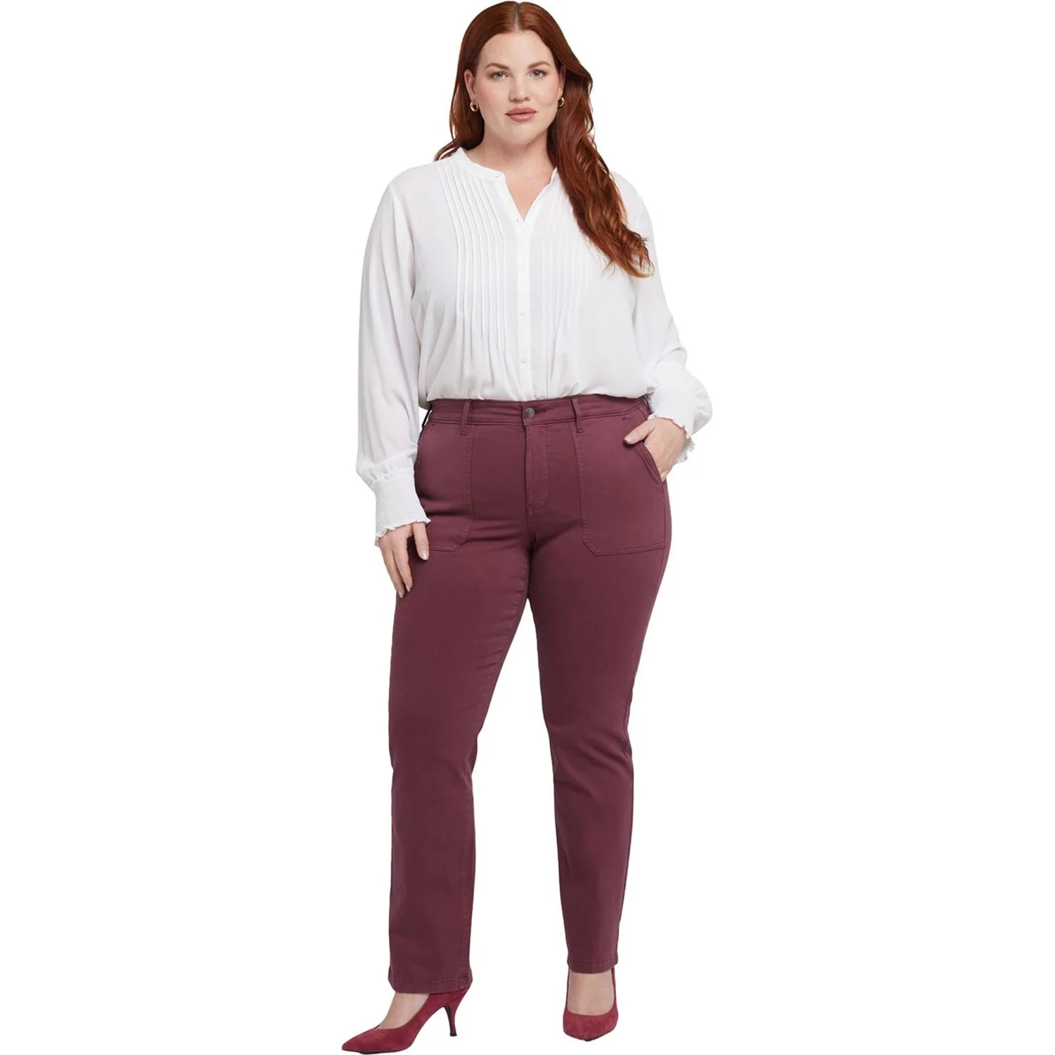 NYDJ - Womens Marilyn Straight Jeans - Image 2