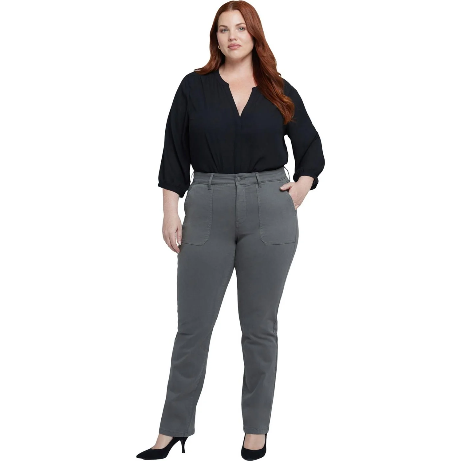 NYDJ - Womens Marilyn Straight Jeans - Image 3