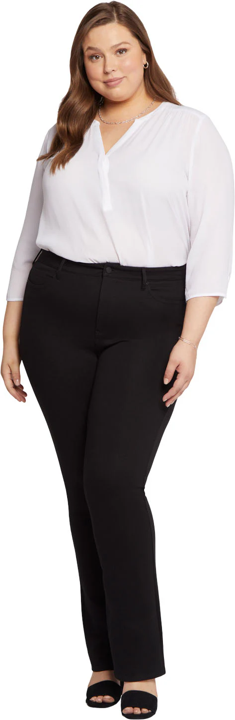 NYDJ - Womens Marilyn Straight Pants In Plus Size - Image 4