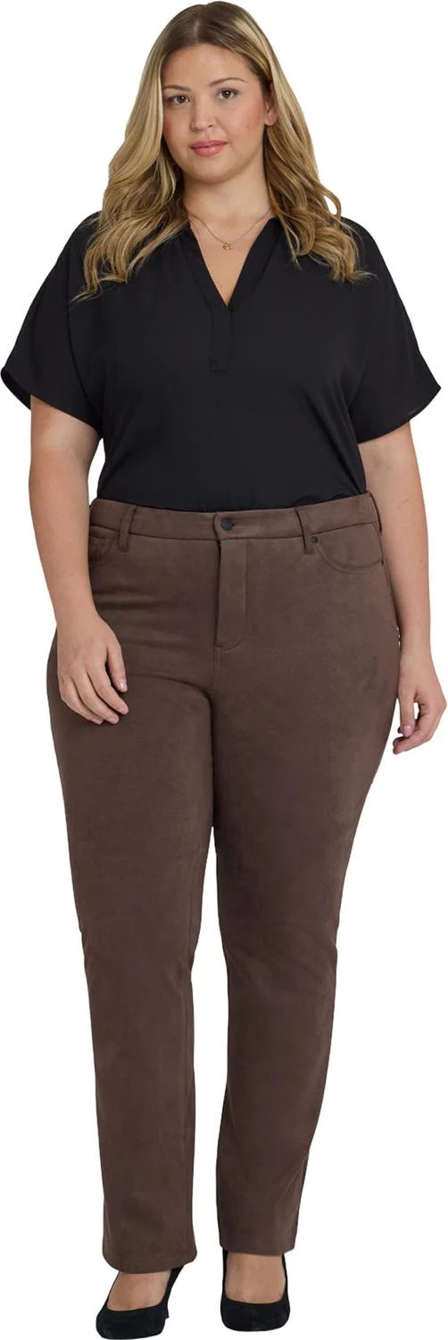 NYDJ - Womens Marilyn Straight Pants In Plus Size - Image 4