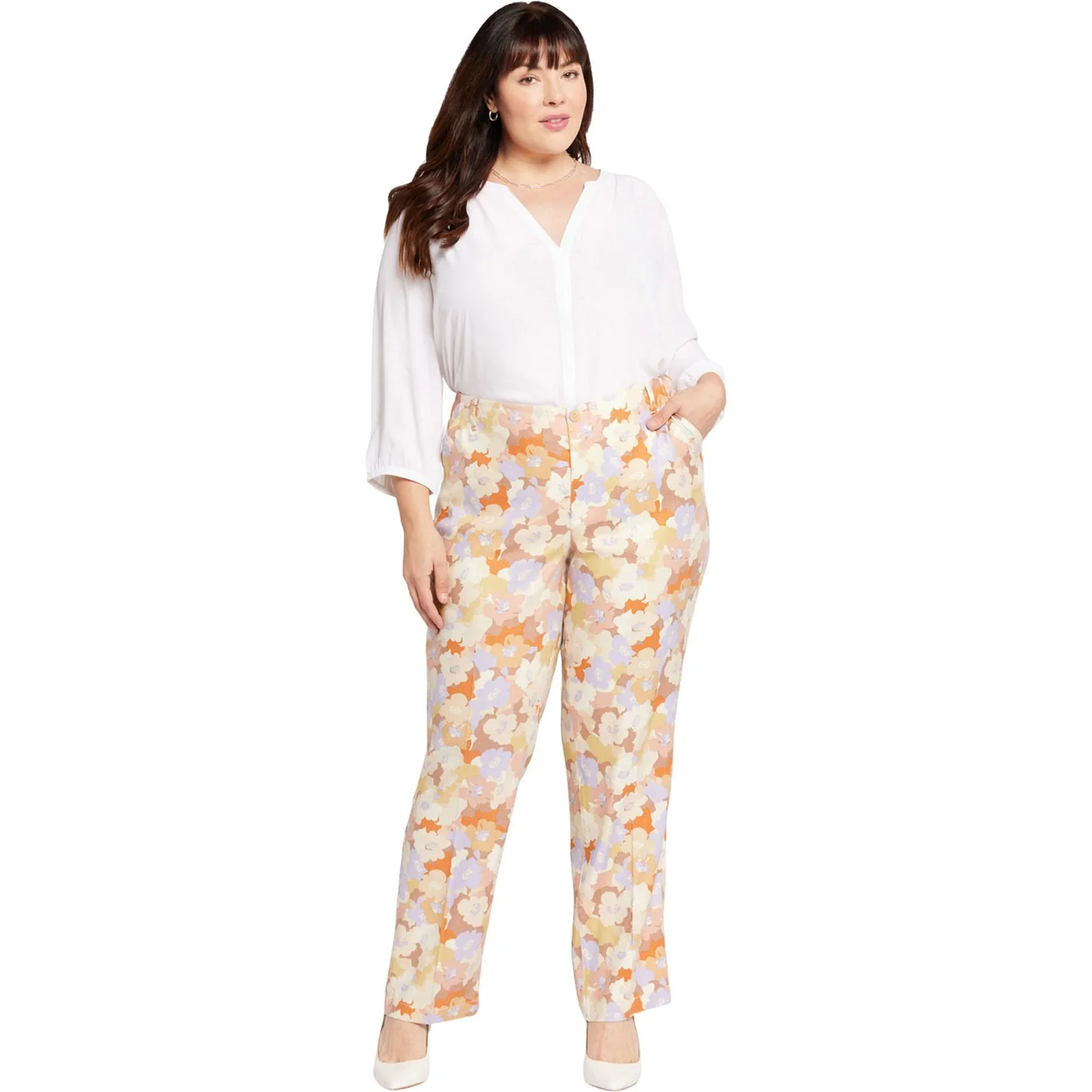 NYDJ - Womens Marilyn Straight Pants - Image 5