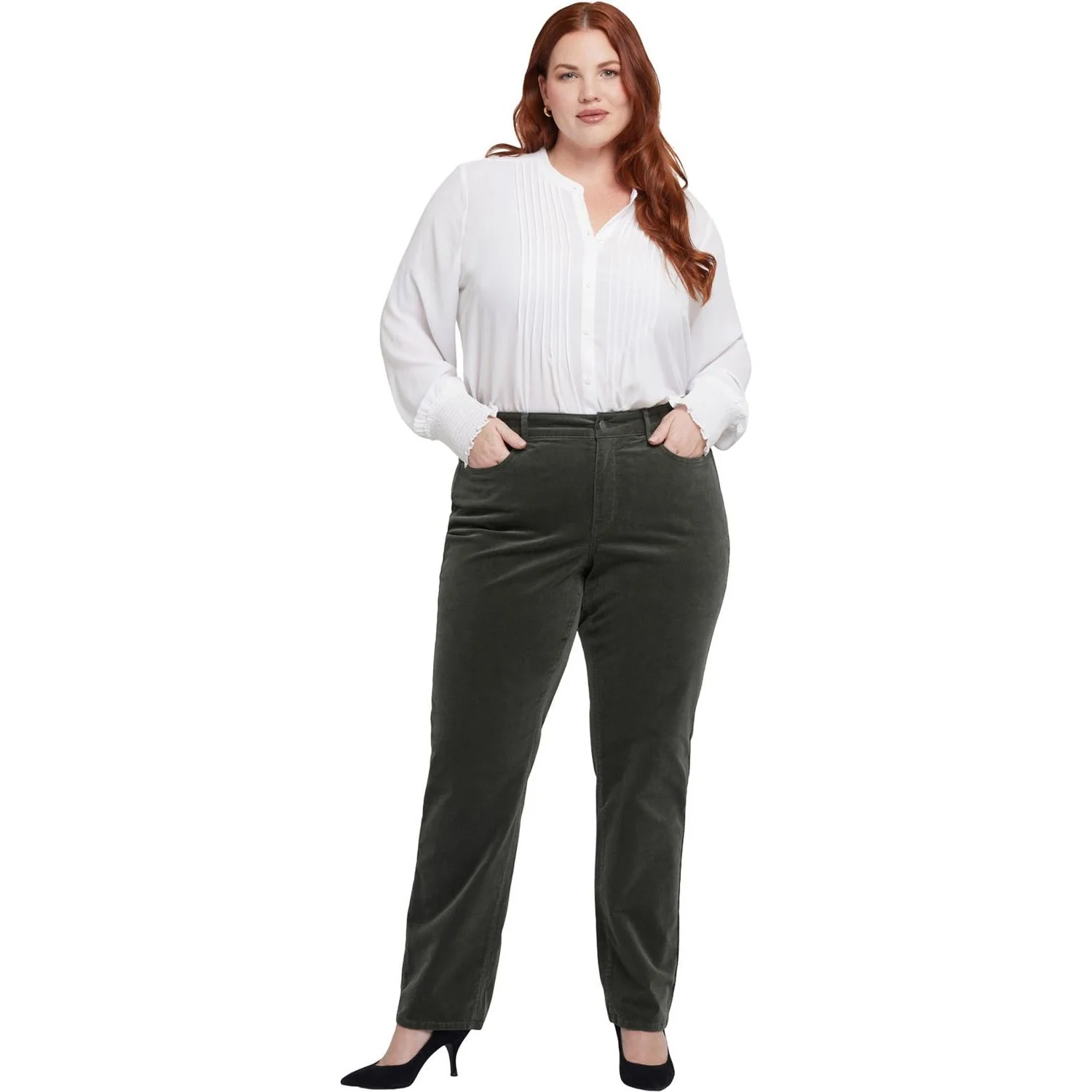 NYDJ - Womens Marilyn Straight Pants - Image 4