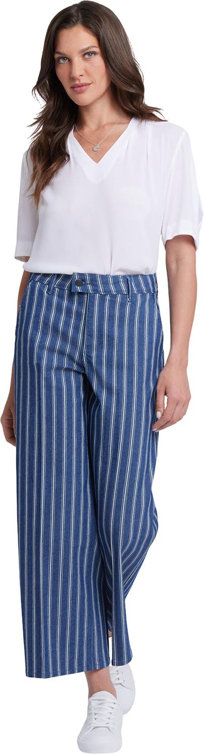 NYDJ - Womens Mona Wide Leg Trouser Ankle Jeans - Image 2