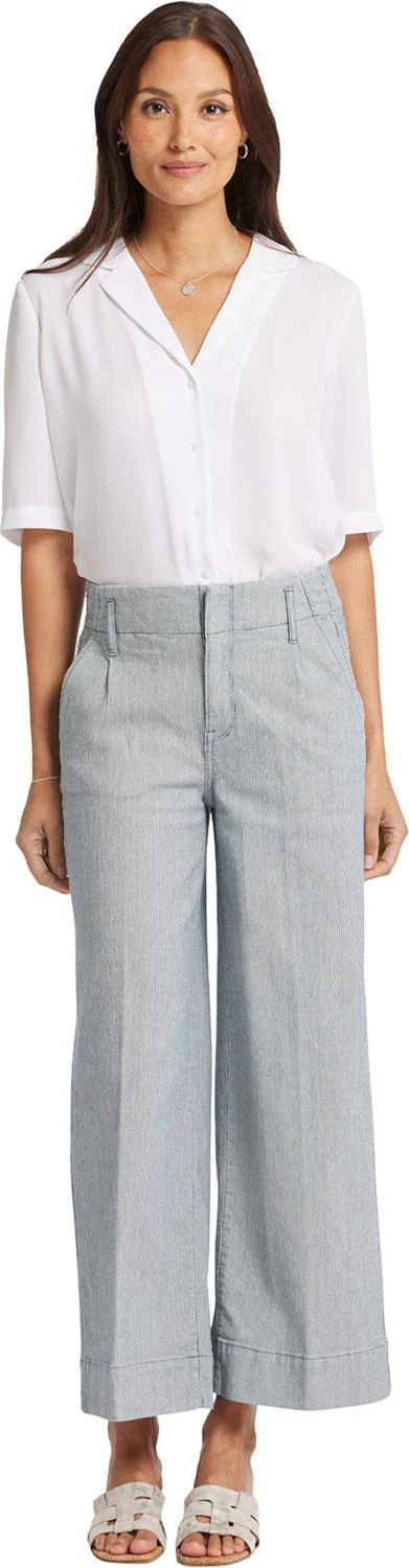 NYDJ - Womens Mona Wide Leg Trouser Ankle Jeans - Image 2