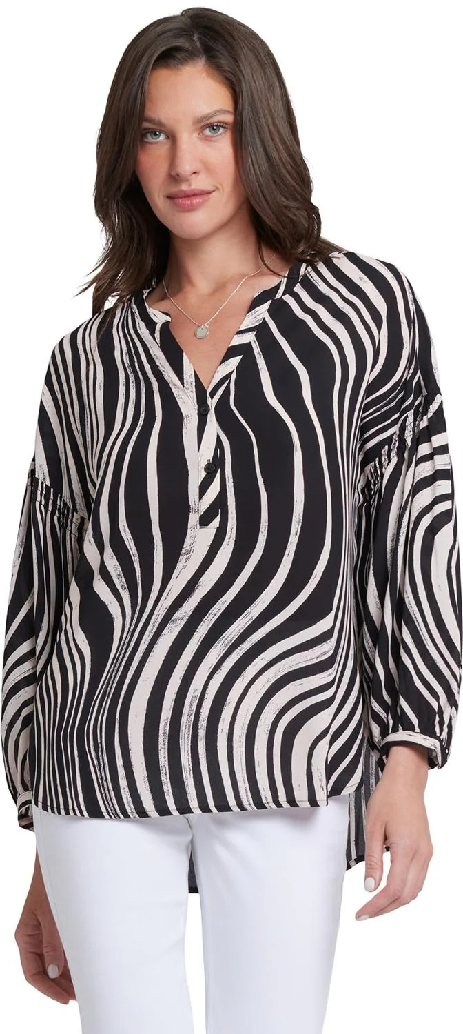 NYDJ - Womens Paulina Peasant Blouse - Image 4