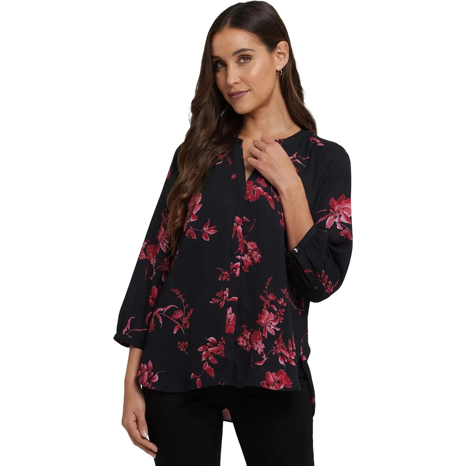 NYDJ - Womens Pintuck Blouse - Image 11