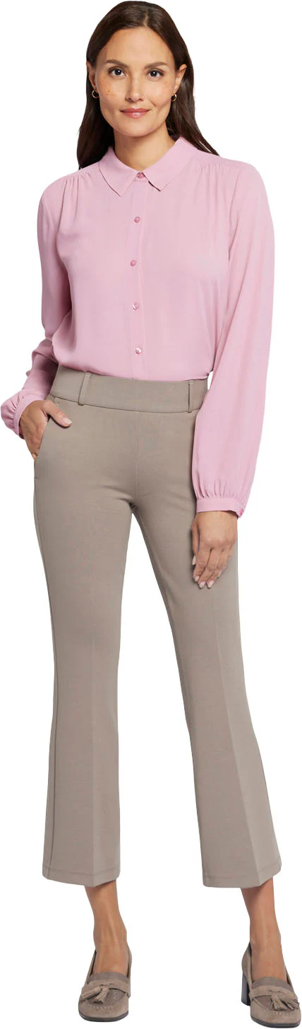 NYDJ - Womens Pull-On Flared Ankle Trouser Pants - Image 4
