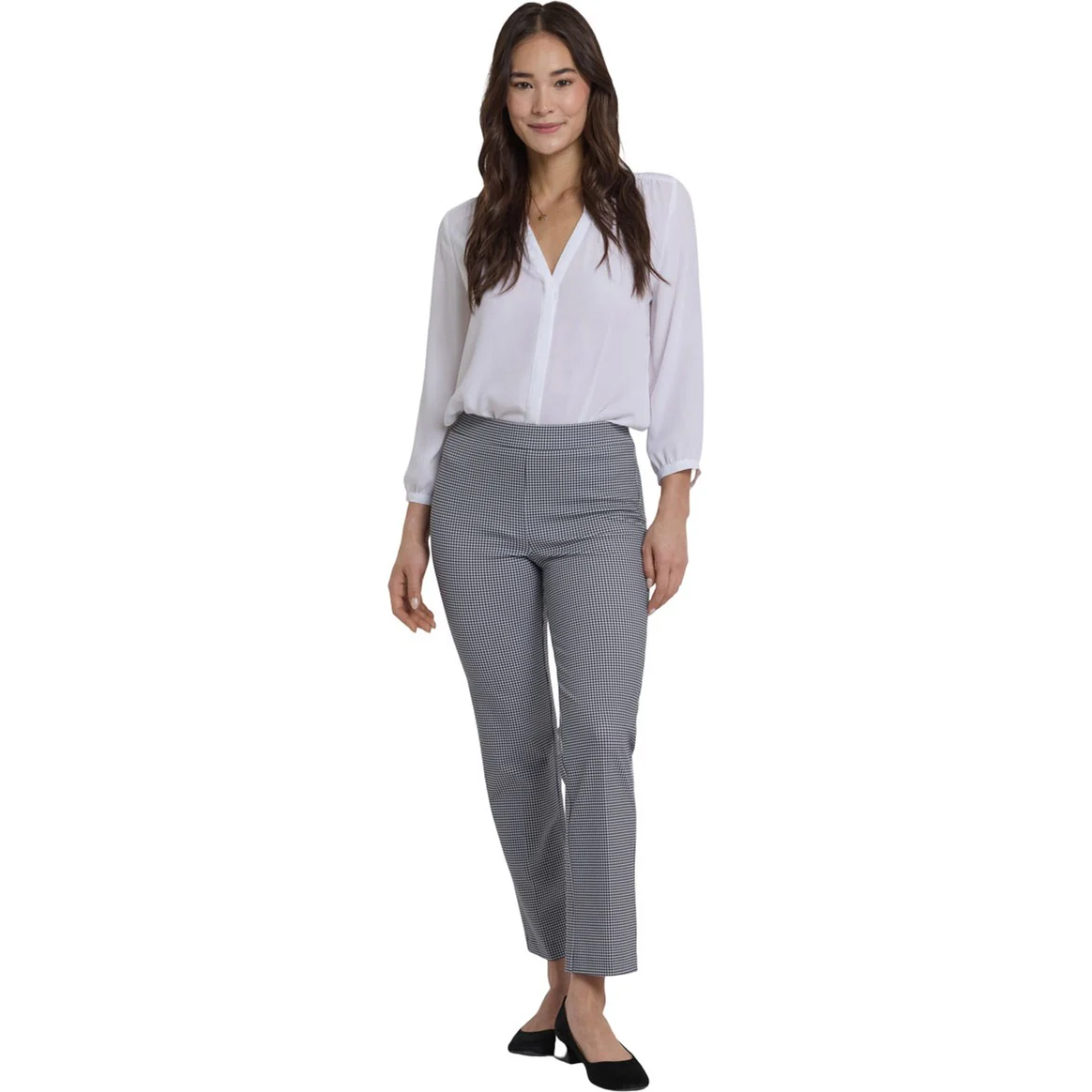 NYDJ - Womens Pull-On Slim Ankle Trouser Pants