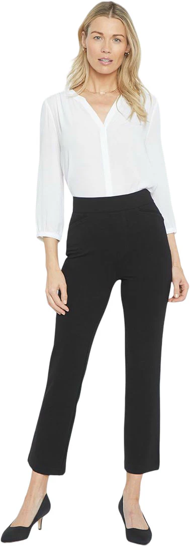 NYDJ - Womens Pull-On Straight Crop Pants - Image 3