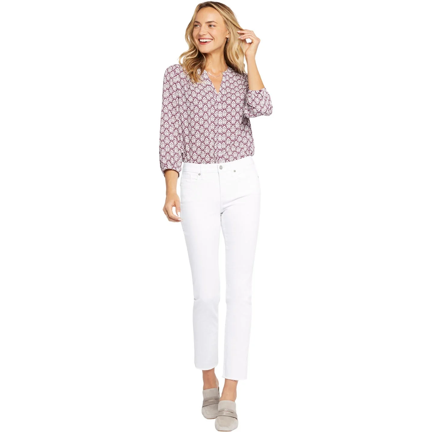 NYDJ - Womens Sheri Slim Ankle Jeans - Image 3