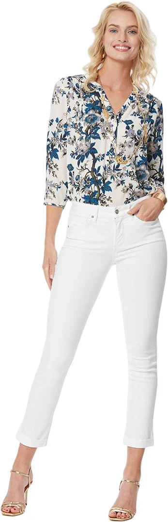 NYDJ - Womens Sheri Slim Ankle Jeans - Image 2