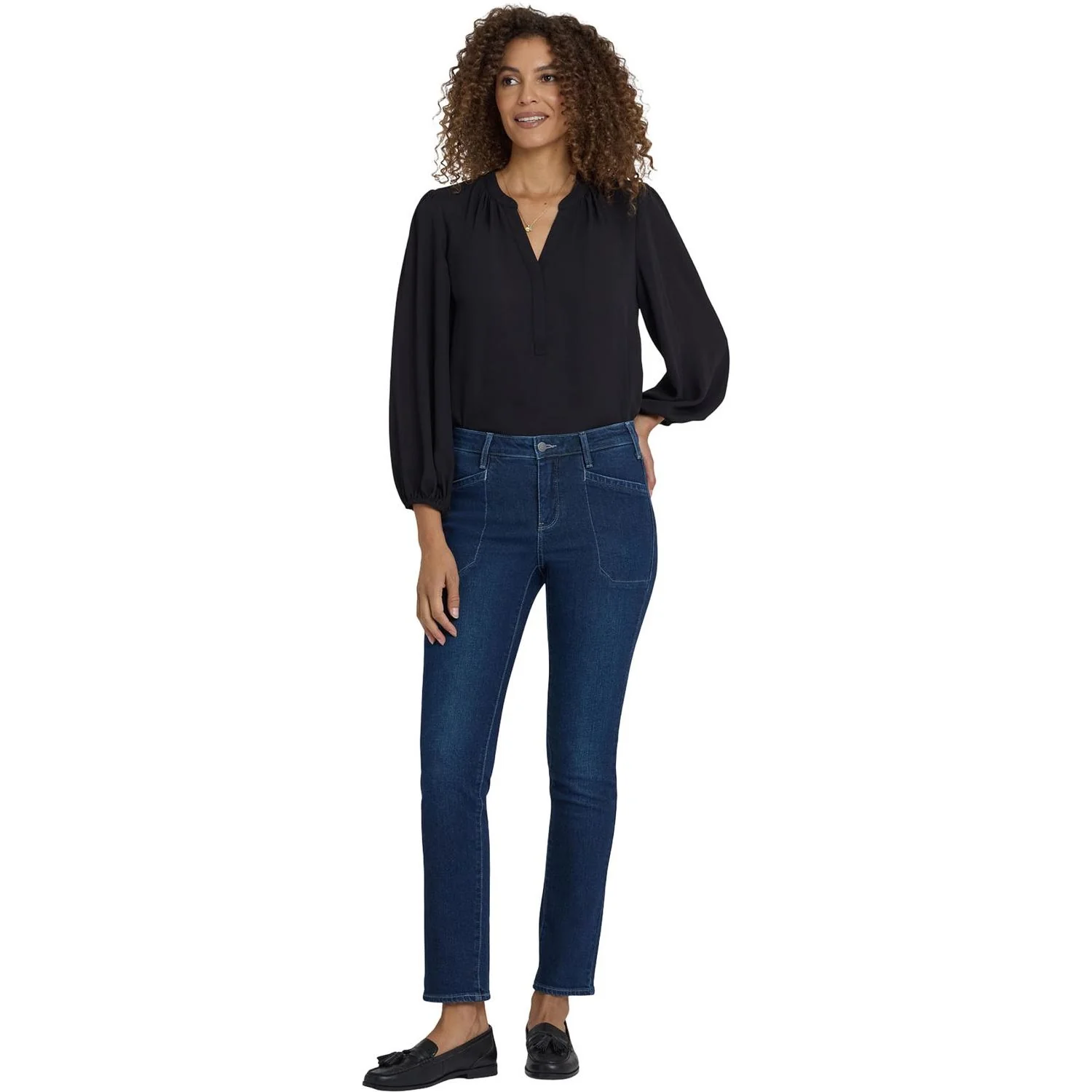 NYDJ - Womens Sheri Slim Jeans In Petite