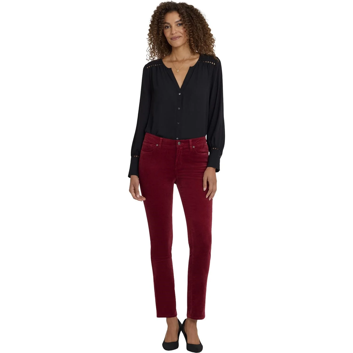 NYDJ - Womens Sheri Slim Pants - Image 2