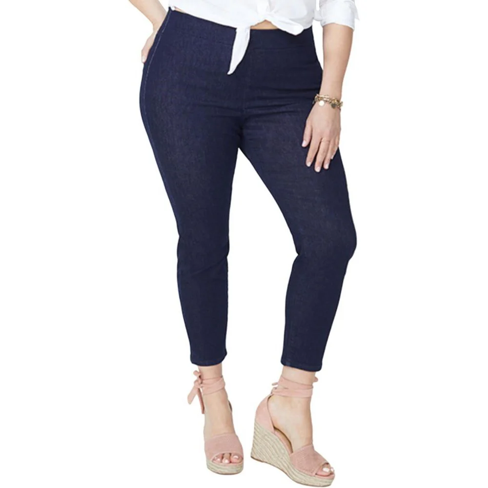 NYDJ - Womens Skinny Ankle Pull-On Jeans