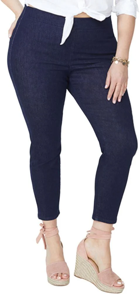 NYDJ - Womens Skinny Ankle Pull-On Jeans - Image 2