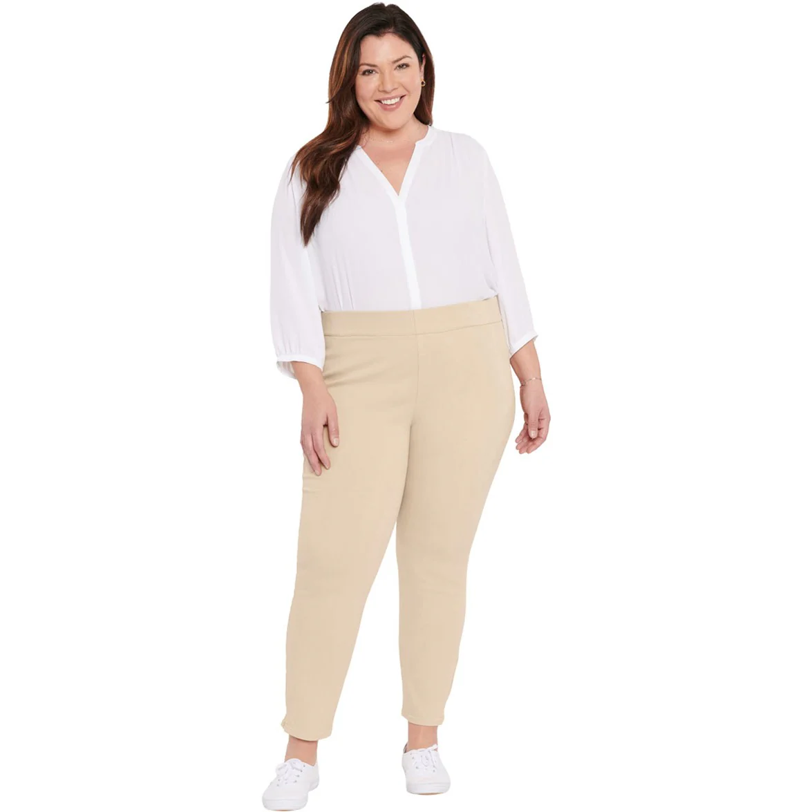 NYDJ - Womens Skinny Ankle Pull-On Jeans