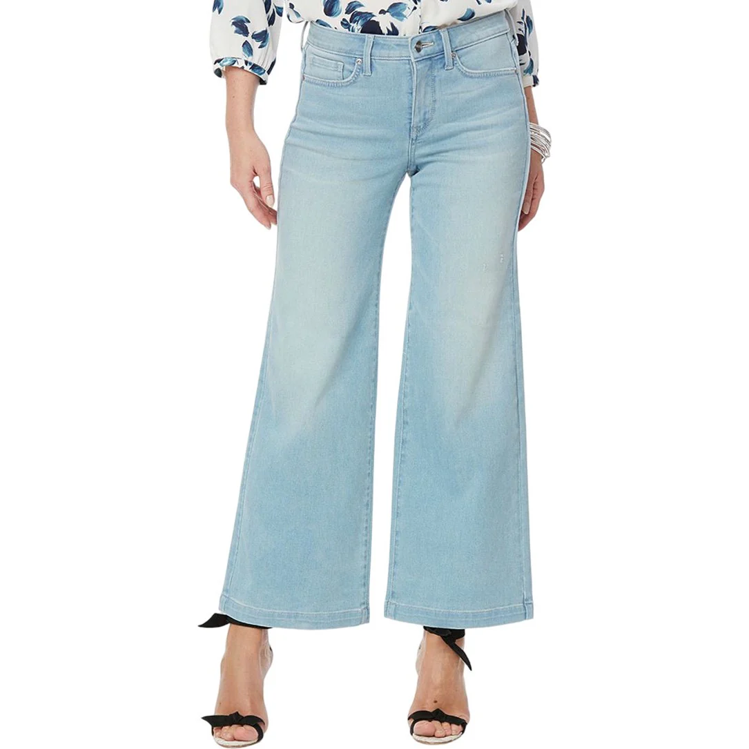 NYDJ - Womens Teresa Wide Leg Ankle Jeans
