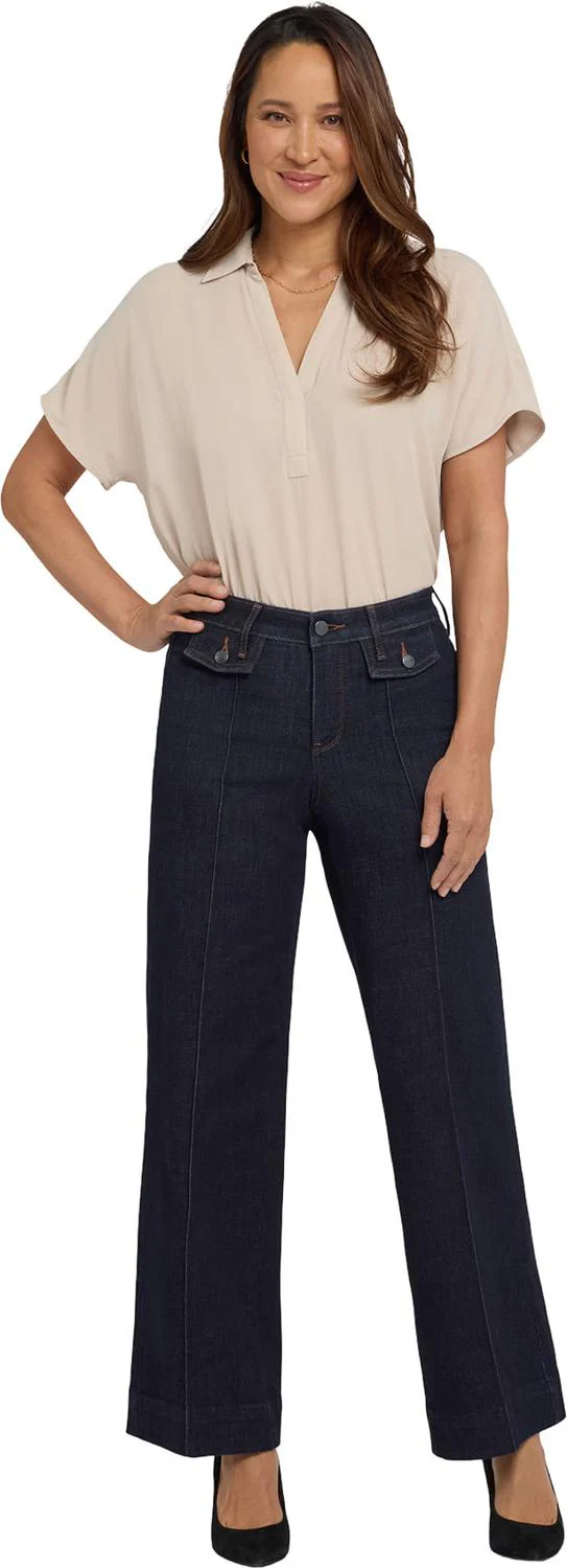 NYDJ - Womens Teresa Wide Leg Jeans - Image 4