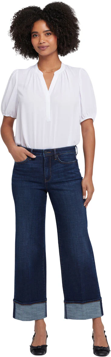 NYDJ - Womens Teresa Wide Leg Jeans - Image 3