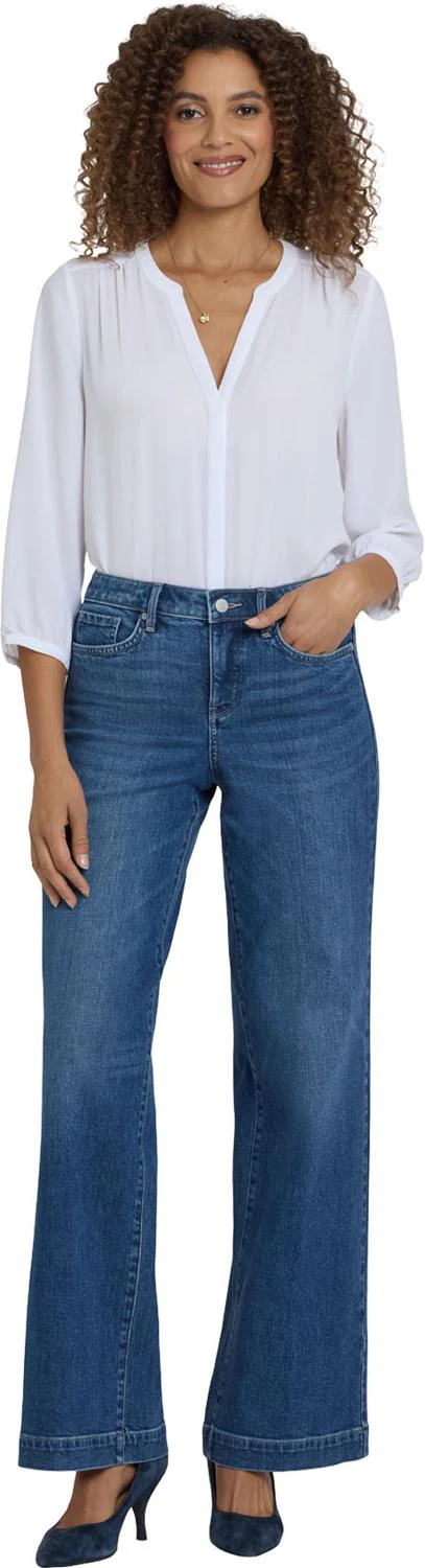 NYDJ - Womens Teresa Wide Leg Jeans - Image 3