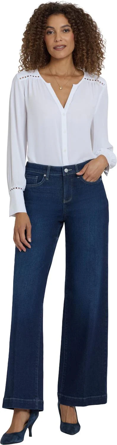 NYDJ - Womens Teresa Wide Leg Jeans - Image 4
