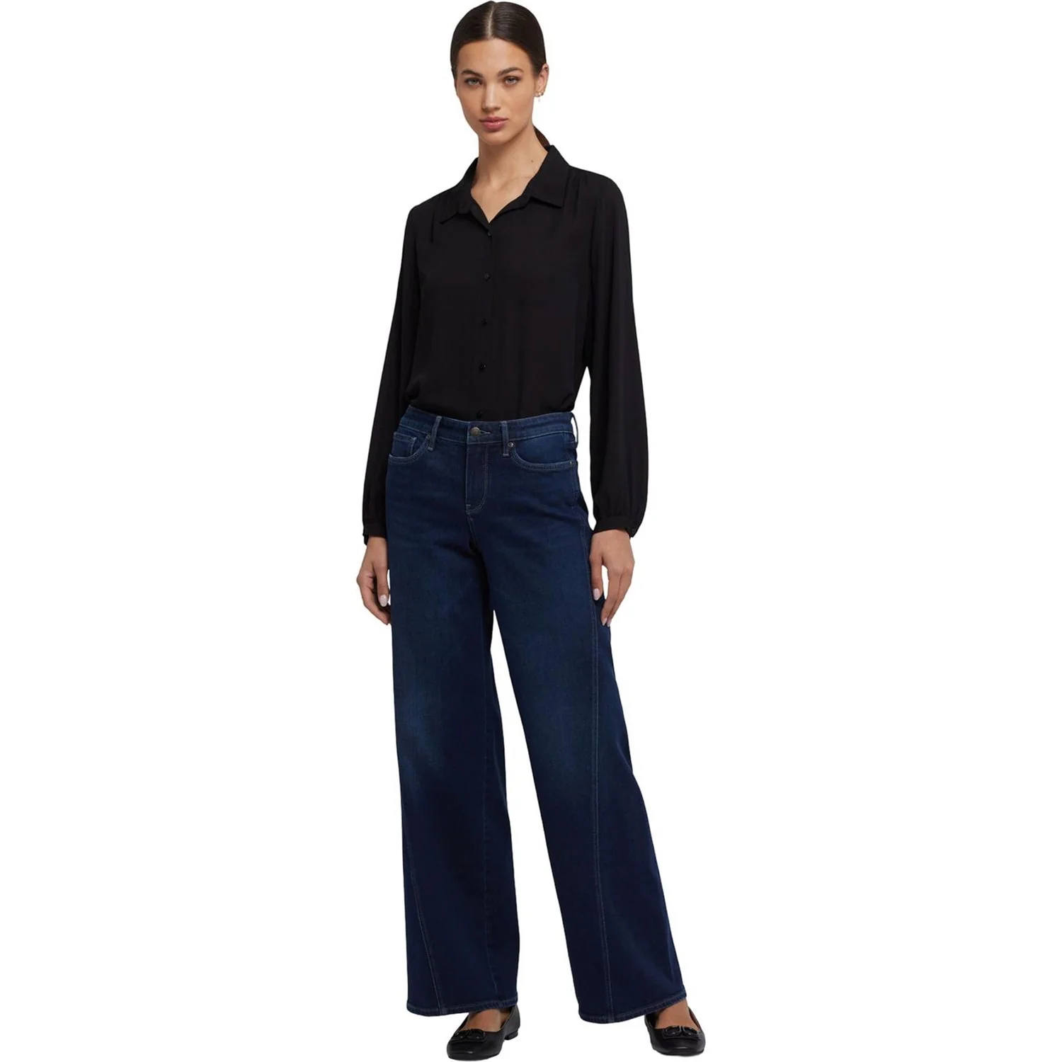 NYDJ - Womens Teresa Wide Leg Jeans