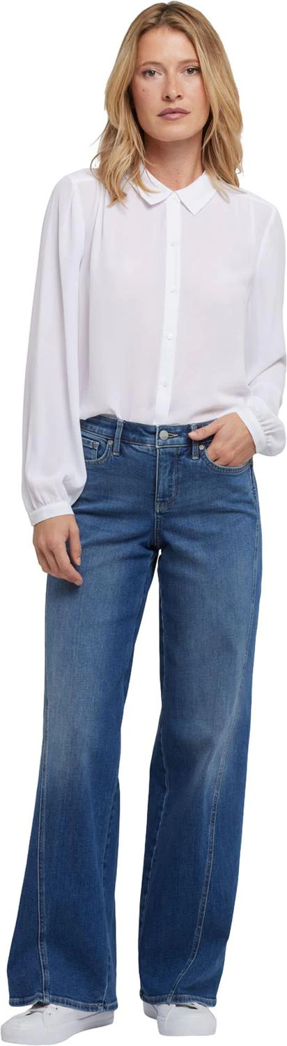NYDJ - Womens Teresa Wide Leg Jeans - Image 4