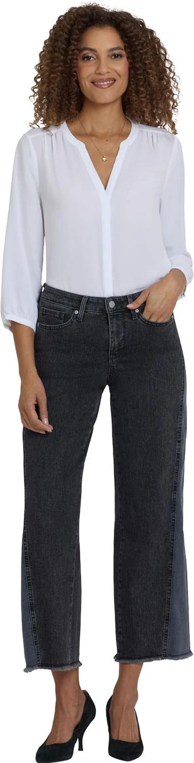 NYDJ - Womens Teresa Wide Leg Jeans - Image 2