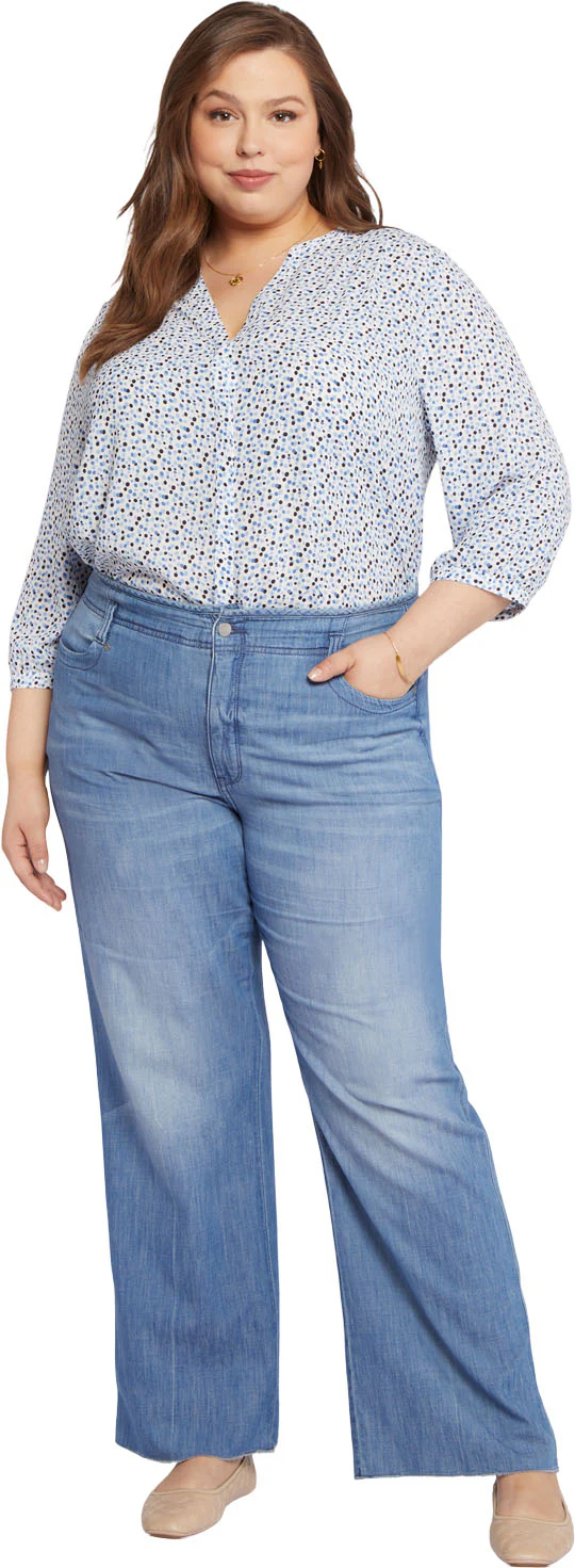 NYDJ - Womens Teresa Wide Leg Jeans - Image 2