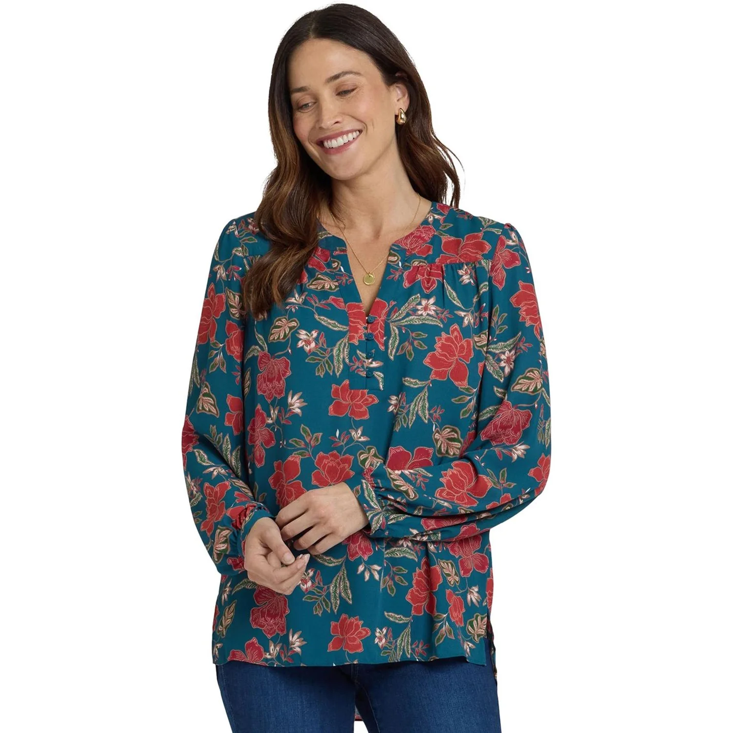 NYDJ - Womens Trinity Blouse - Image 2