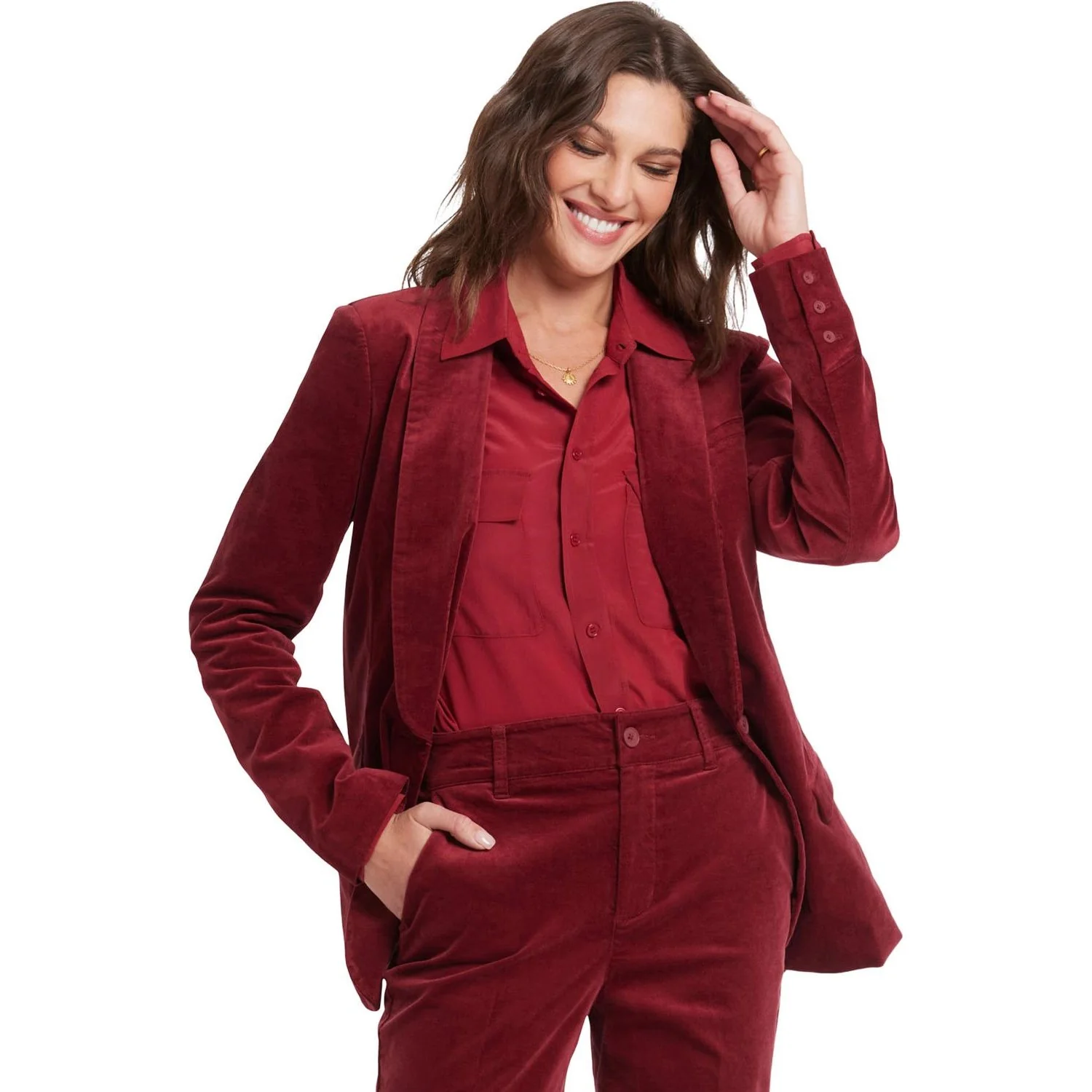 NYDJ - Womens Tuxedo Jacket - Image 2