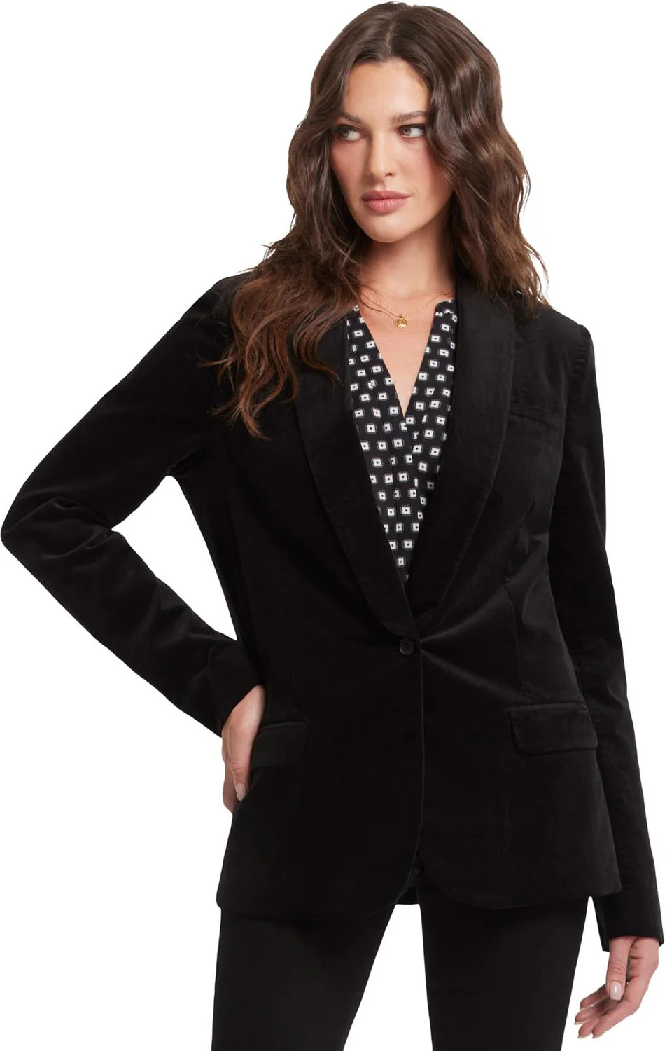 NYDJ - Womens Tuxedo Jacket - Image 3