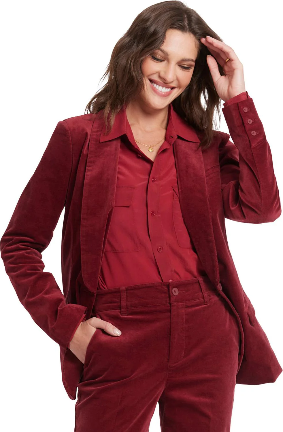 NYDJ - Womens Tuxedo Jacket - Image 4