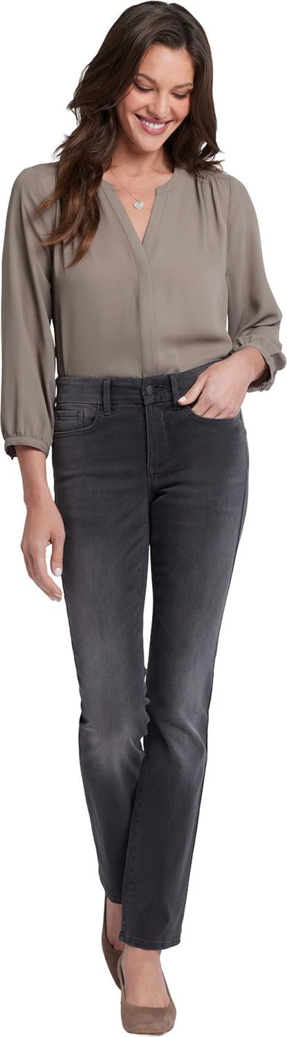 NYDJ - Womens Waist-Match™ Marilyn Straight Jeans - Image 4