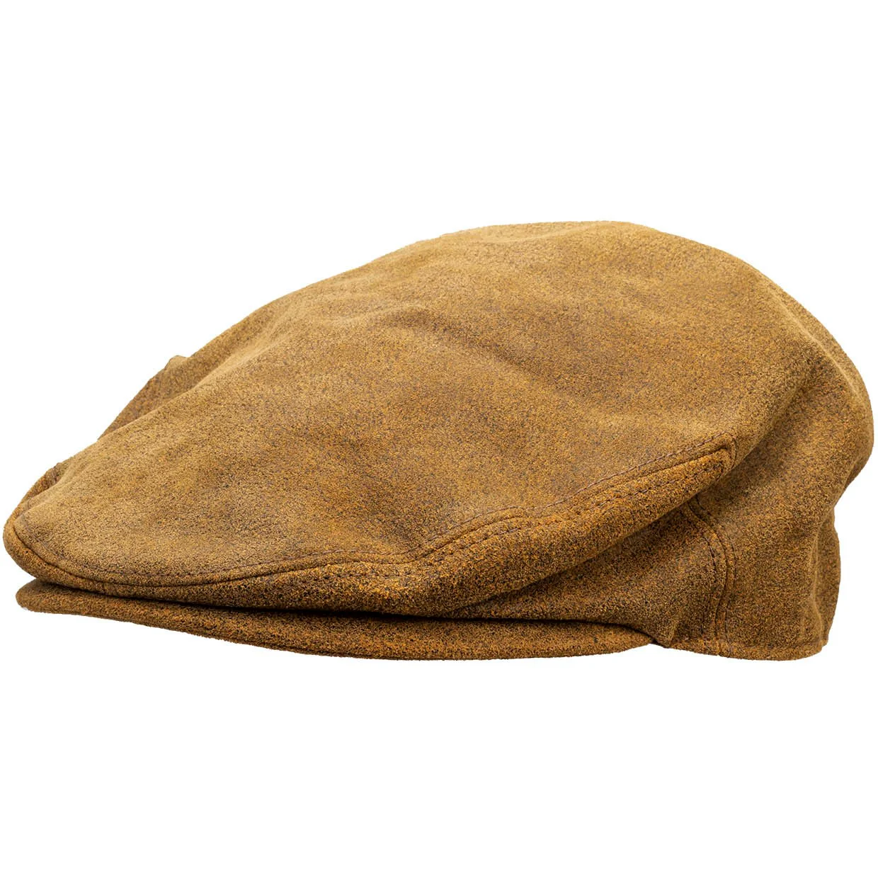 Outback Trading - Unisex Leather Ascot Cap - Image 2