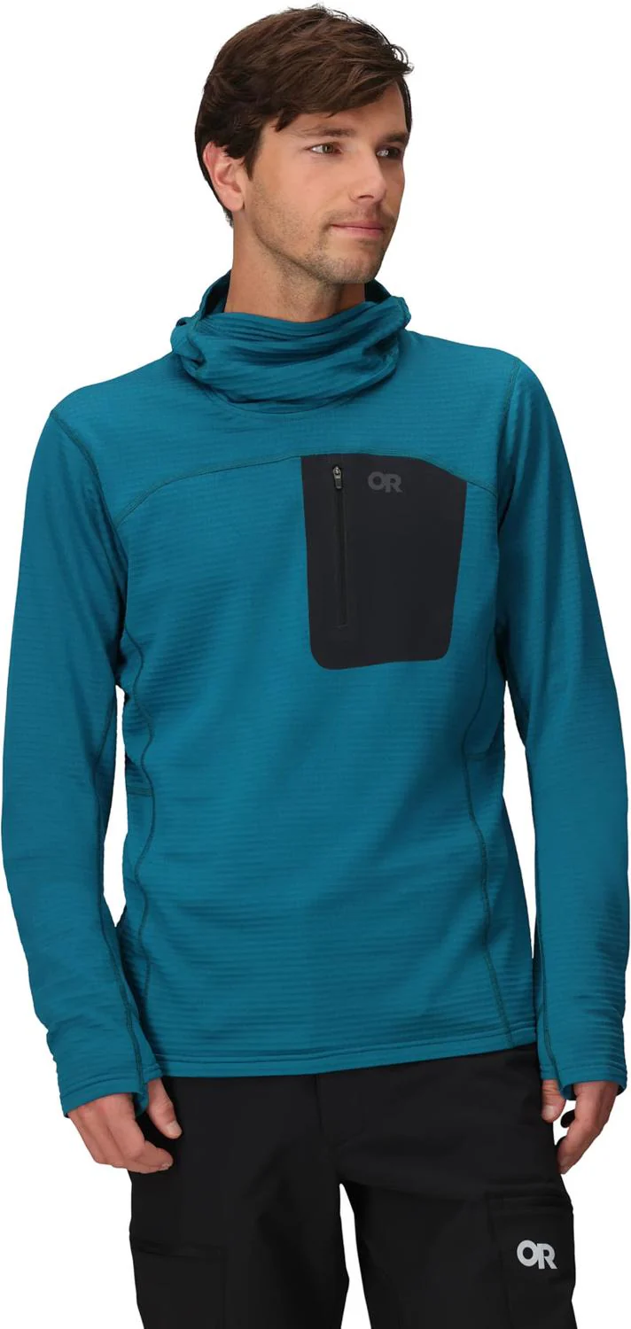 Outdoor Research - Mens Vigor Grid Fleece Pullover Hoodie - Image 3